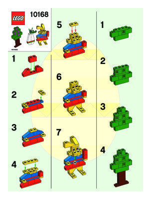 Building Instructions - LEGO - 10168 - Mrs. Bunny: Page 1