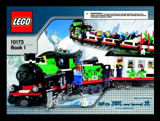 Building Instructions - LEGO - 10173 - Holiday Train: Page 1