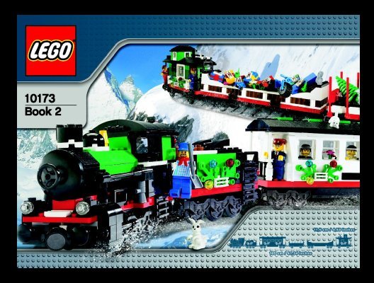 Building Instructions - LEGO - 10173 - Holiday Train: Page 1