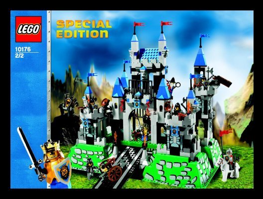 Building Instructions - LEGO - 10176 - King's Castle: Page 1