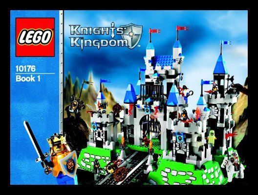 Building Instructions - LEGO - 10176 - King's Castle: Page 1