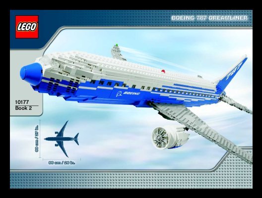 Building Instructions - LEGO - 10177 - Boeing 787 Dreamliner: Page 1