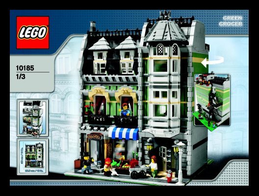 Building Instructions - LEGO - 10185 - Green Grocer: Page 1