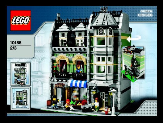 Building Instructions - LEGO - 10185 - Green Grocer: Page 1