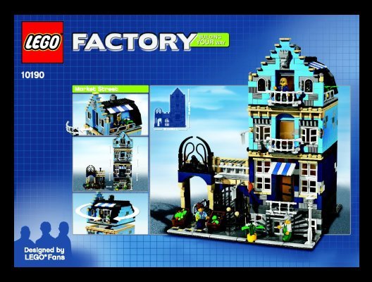 Building Instructions - LEGO - 10190 - Market Street: Page 1