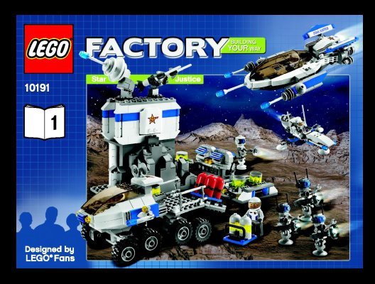 Building Instructions - LEGO - 10191 - Star Justice: Page 1