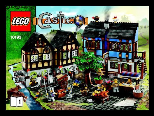 Building Instructions - LEGO - 10193 - Medieval Market Village: Page 1