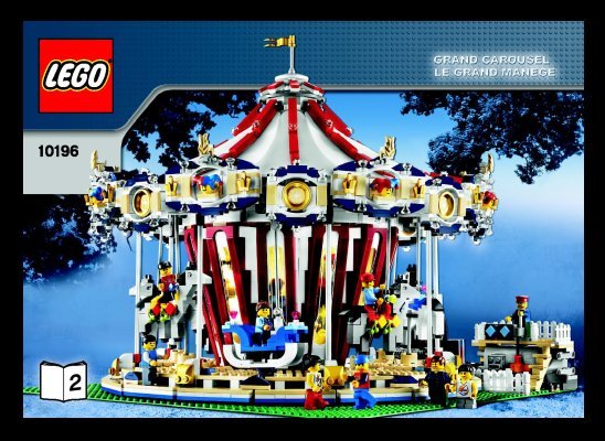 Building Instructions - LEGO - 10196 - Grand Carousel: Page 1