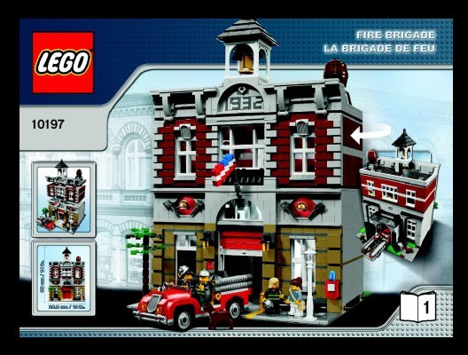 Building Instructions - LEGO - 10197 - Fire Brigade: Page 1