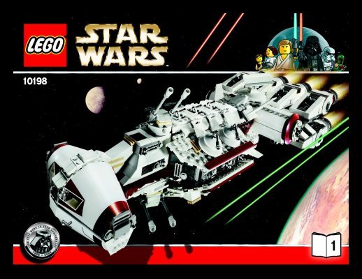 Building Instructions - LEGO - 10198 - Tantive IV™: Page 1