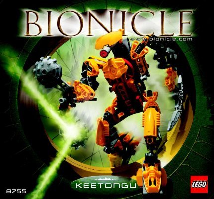 Building Instructions - LEGO - 10203 - BIONICLE® Tri-Pack: Page 1