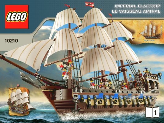 Building Instructions - LEGO - 10210 - Imperial Flagship: Page 1