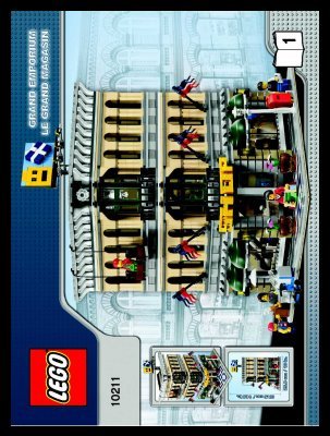 Building Instructions - LEGO - 10211 - Grand Emporium: Page 1