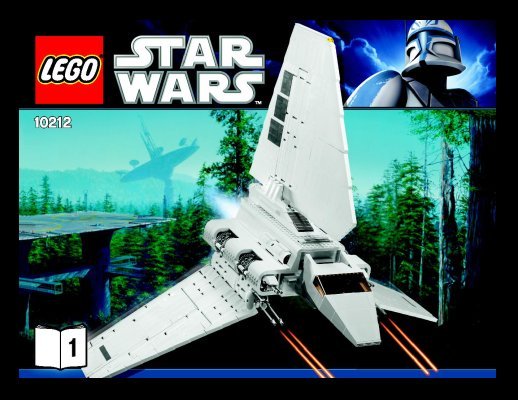 Building Instructions - LEGO - 10212 - Imperial Shuttle™: Page 1