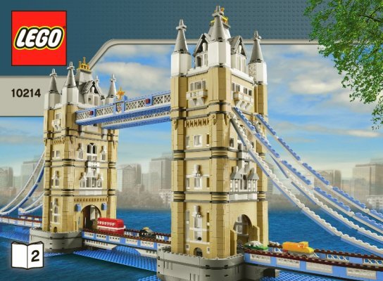 Building Instructions - LEGO - 10214 - Tower Bridge: Page 1