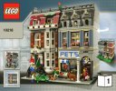 Building Instructions - LEGO - 10218 - Pet Shop: Page 1