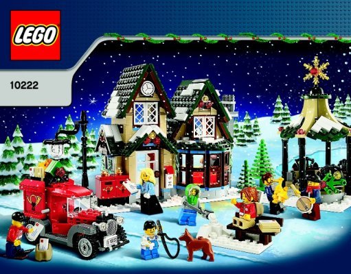 Building Instructions - LEGO - 10222 - Winter Village Post Office: Page 1