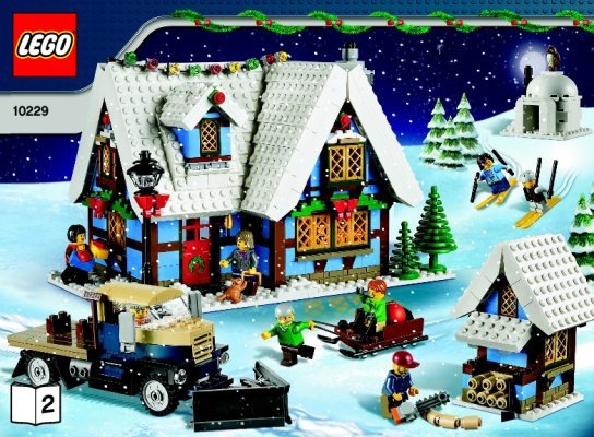 Building Instructions - LEGO - 10229 - Winter Village Cottage: Page 1