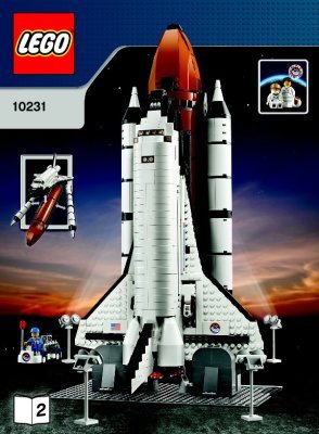 Building Instructions - LEGO - 10231 - Shuttle Expedition: Page 1