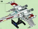 Building Instructions - LEGO - Star Wars - 10240 - Red Five X-wing Starfighter™: Page 22