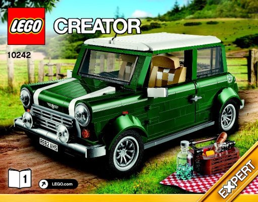 Building Instructions - LEGO - Creator - 10242 - MINI Cooper: Page 1