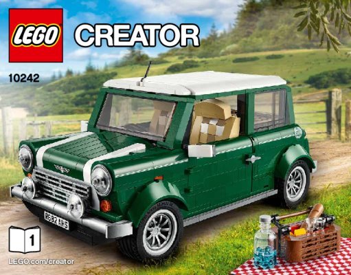 Building Instructions - LEGO - Creator - 10242 - MINI Cooper: Page 1