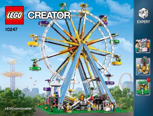 Building Instructions - LEGO - Creator - 10247 - Ferris Wheel: Page 1