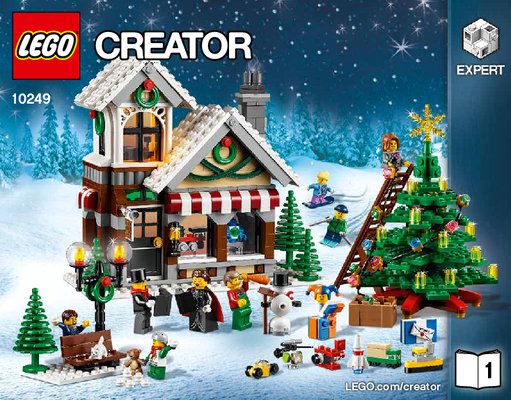 Building Instructions - LEGO - Creator - 10249 - Winter Toy Shop: Page 1