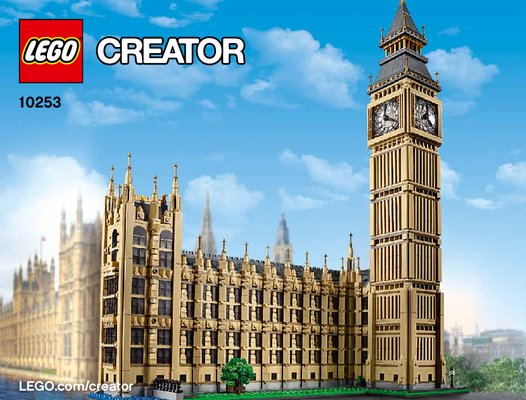 Building Instructions - LEGO - Creator - 10253 - Big Ben: Page 1