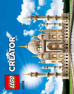 Building Instructions - LEGO - Creator Expert - 10256 - Taj Mahal: Page 1