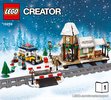 Building Instructions - LEGO - Creator Expert - 10259 - Winter Village Station: Page 1