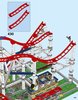 Building Instructions - LEGO - Creator Expert - 10261 - Roller Coaster: Page 205