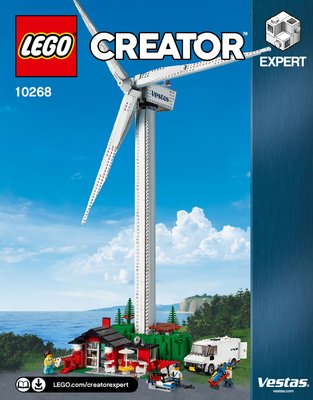 Building Instructions - LEGO - 10268 - Vestas Wind Turbine: Page 1