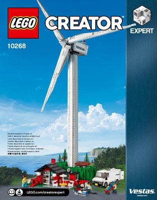 Building Instructions - LEGO - 10268 - Vestas Wind Turbine: Page 1