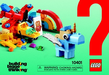 Building Instructions - LEGO - Classic - 10401 - Rainbow Fun: Page 1