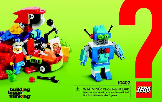 Building Instructions - LEGO - Classic - 10402 - Fun Future: Page 1