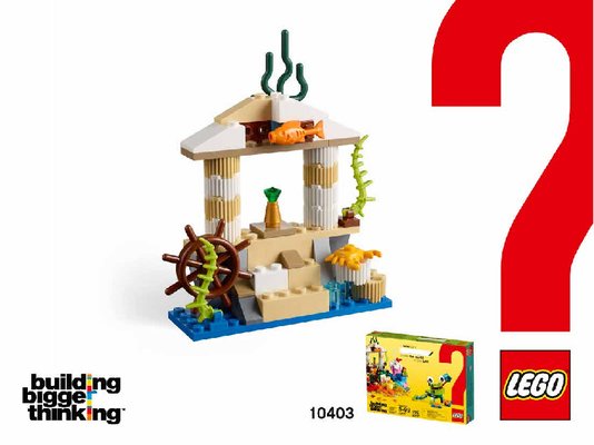 Building Instructions - LEGO - Classic - 10403 - World Fun: Page 1