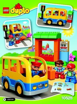 Building Instructions - LEGO - DUPLO - 10528 - School Bus: Page 1