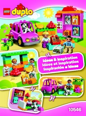 Building Instructions - LEGO - DUPLO - 10546 - My First Shop: Page 1