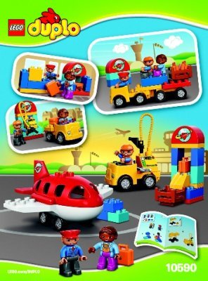 Building Instructions - LEGO - DUPLO - 10590 - Airport: Page 1