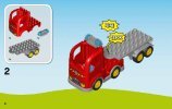 Building Instructions - LEGO - DUPLO - 10592 - Fire Truck: Page 4