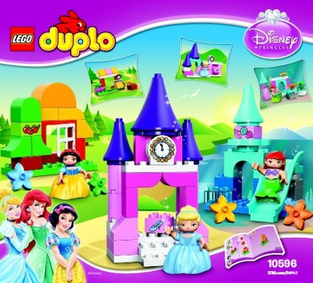 Building Instructions - LEGO - DUPLO - 10596 - Disney Princess™ Collection: Page 1