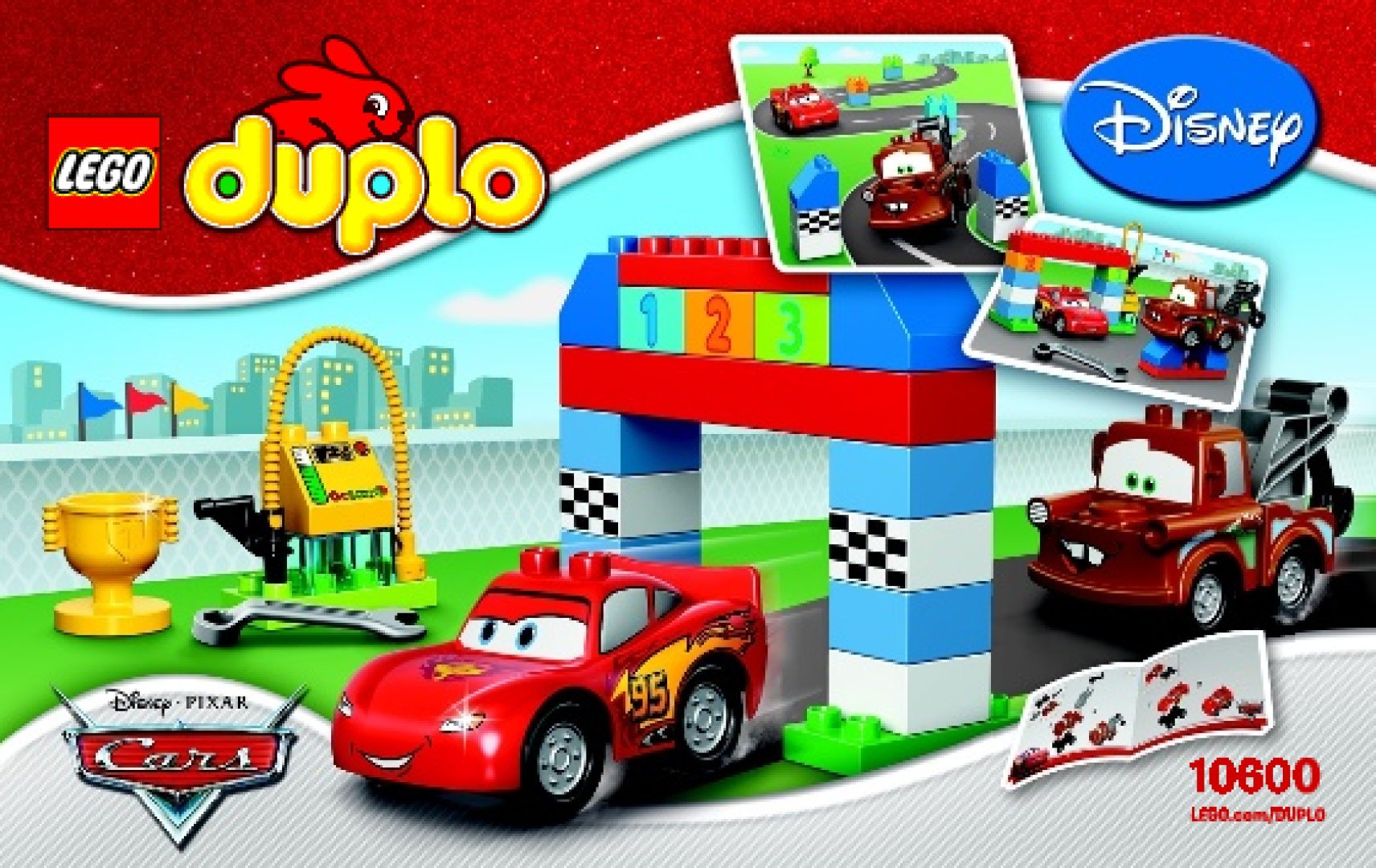 Building Instructions - LEGO - DUPLO - 10600 - Disney Pixar Cars ...