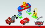 Building Instructions - LEGO - DUPLO - 10600 - Disney Pixar Cars™ Classic Race: Page 7