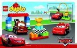 Building Instructions - LEGO - DUPLO - 10600 - Disney Pixar Cars™ Classic Race: Page 8