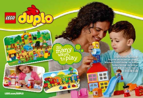 Building Instructions - LEGO - DUPLO - 10602 - Camping Adventure: Page 1