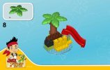 Building Instructions - LEGO - DUPLO - 10604 - Jake and the Never Land Pirates Treasure Island: Page 10