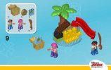 Building Instructions - LEGO - DUPLO - 10604 - Jake and the Never Land Pirates Treasure Island: Page 11