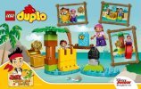 Building Instructions - LEGO - DUPLO - 10604 - Jake and the Never Land Pirates Treasure Island: Page 12