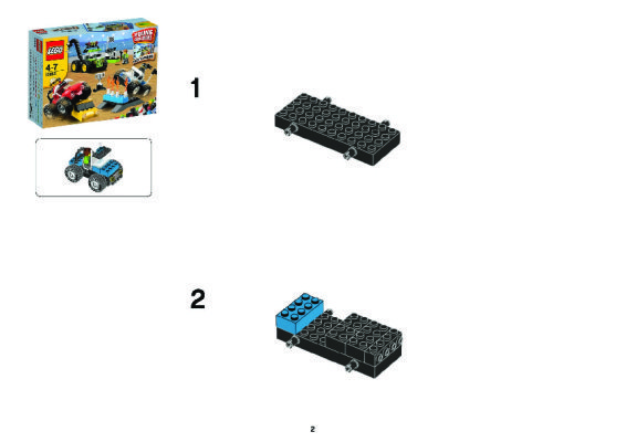 Building Instructions LEGO 10655 LEGO Monster Trucks